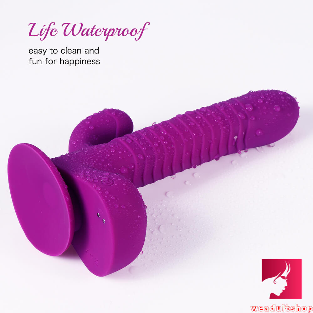 8.27in Wireless Remote 360° Rotation Thrusting Vibrating Dildo