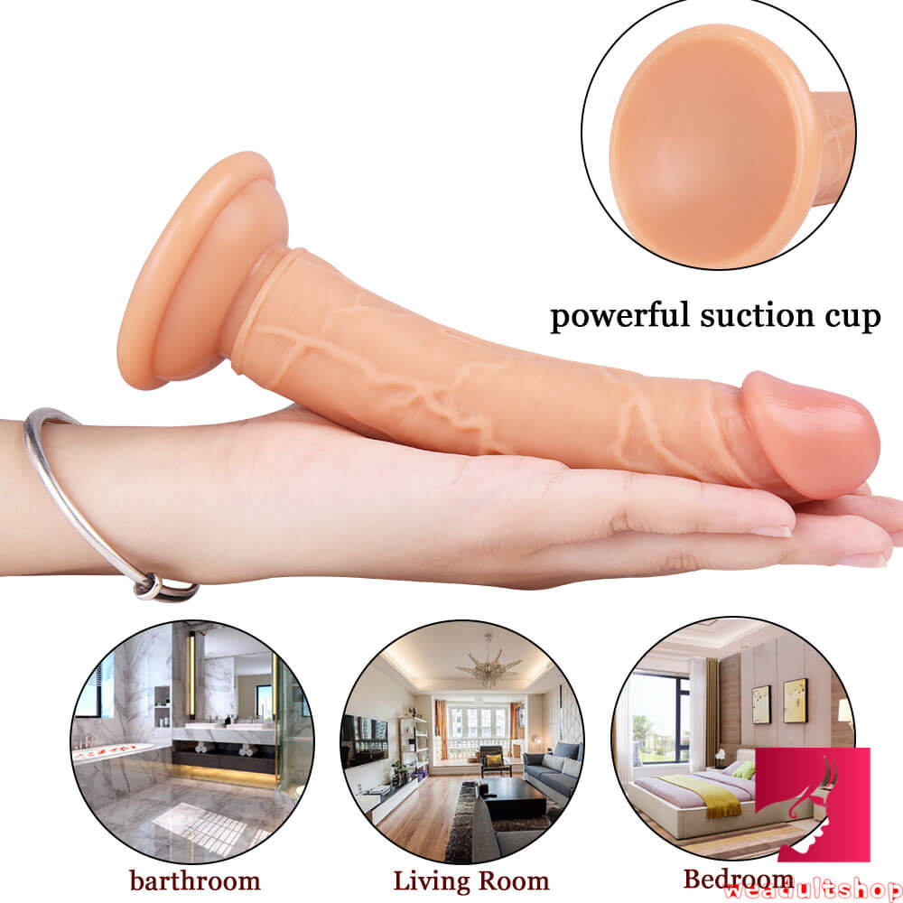 6.88in 3cm Thick Mini No Eggs Dildo Sex Toy For Women