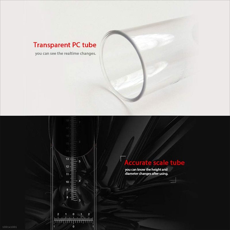 Electric Vacuum Penis Pump With Soft Sleeve For Bigger Penis