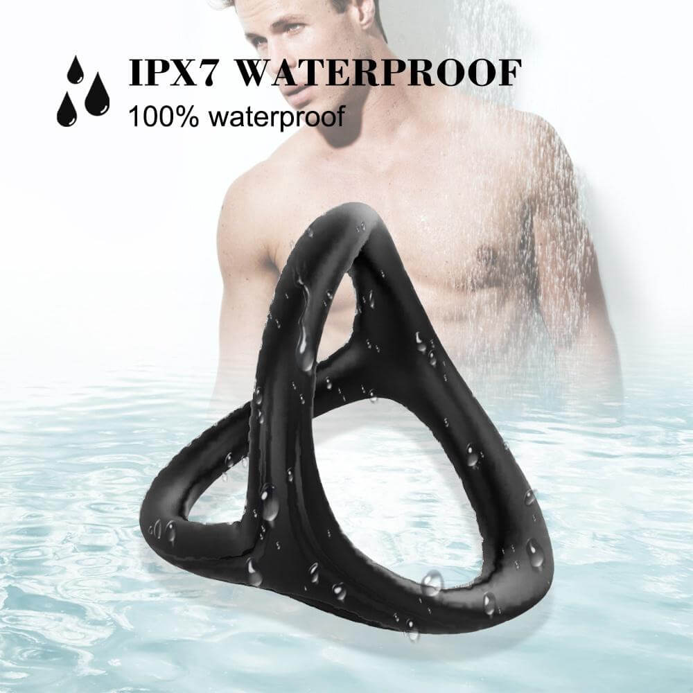 3IN1 Soft Silicone Penis Ring Ball Stretcher For Men 3IN1 Soft Silicone Penis Ring Ball Stretcher For Men