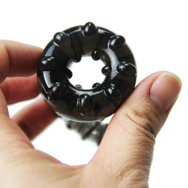 Triple Silicone Cock Ring For Men Delay Ejaculation Sex Toy - Adult Toys