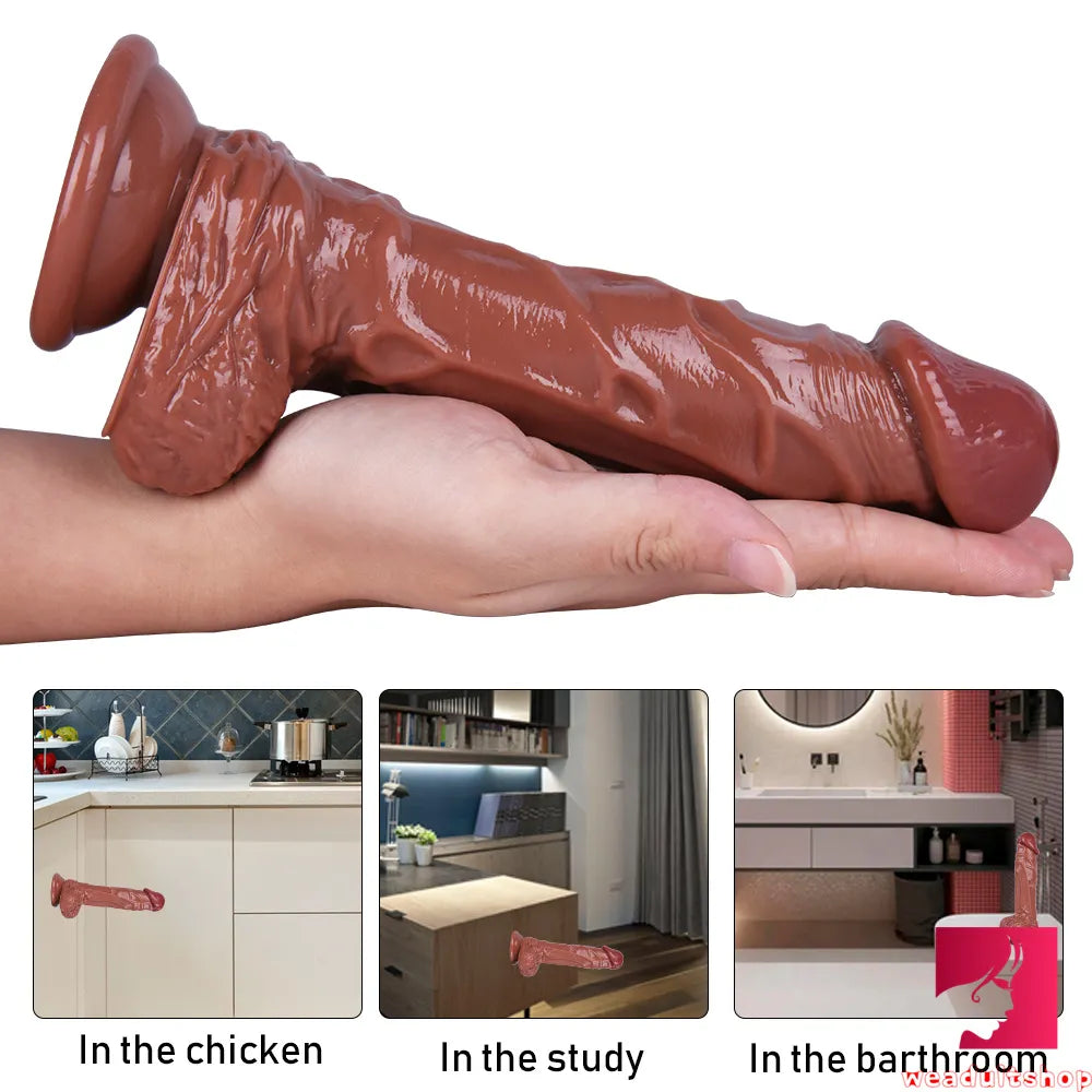 7.87in Realistic Dildo Sex Toy For Female Masturbation Penis