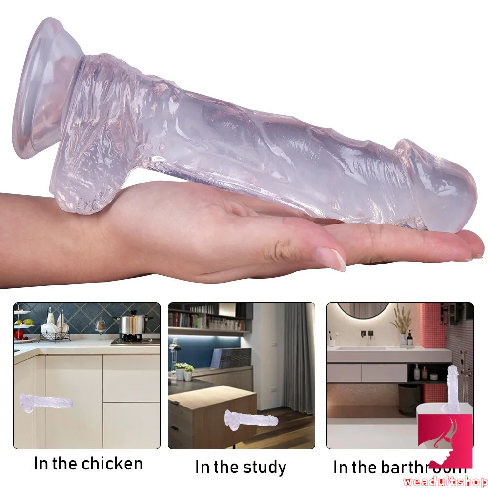 7.87in Realistic Dildo Sex Toy For Female Masturbation Penis