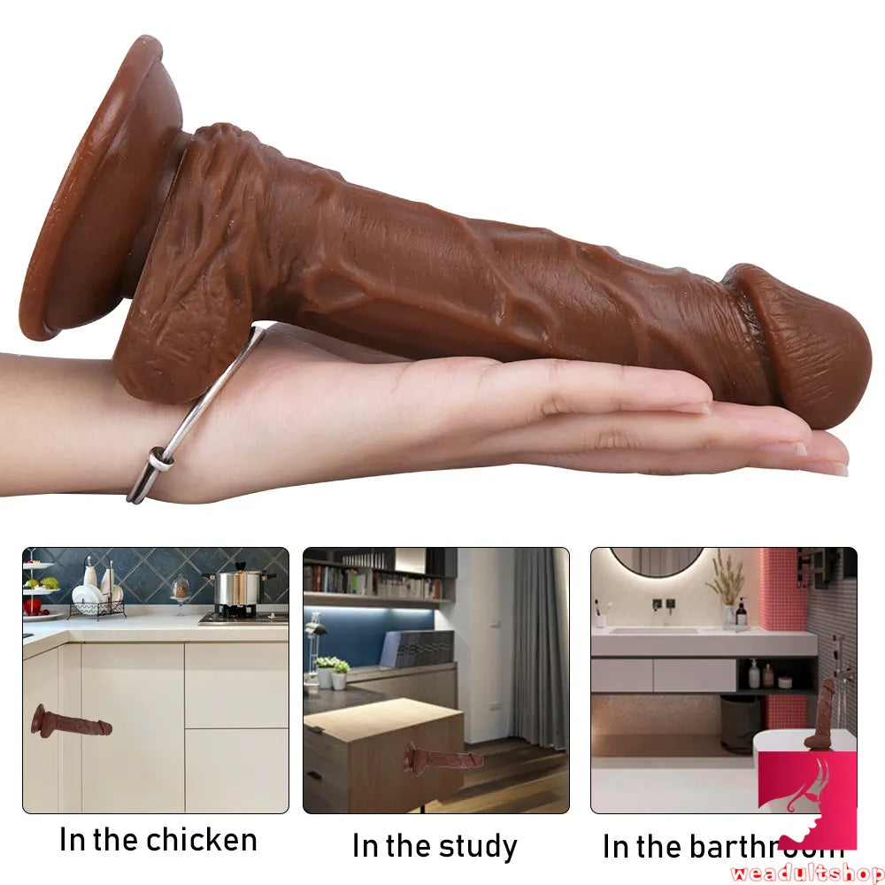 7.87in Realistic Dildo Sex Toy For Female Masturbation Penis