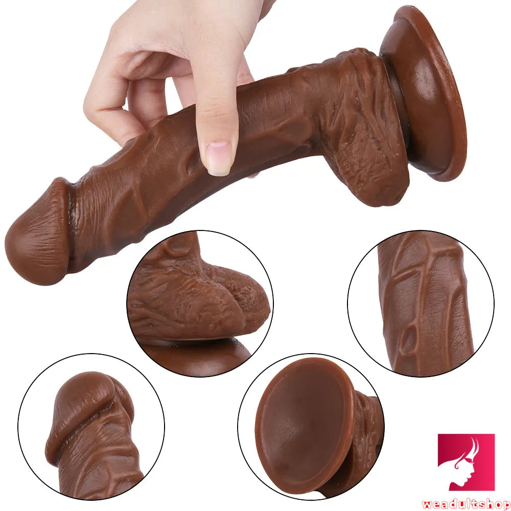 7.87in Realistic Dildo Sex Toy For Female Masturbation Penis
