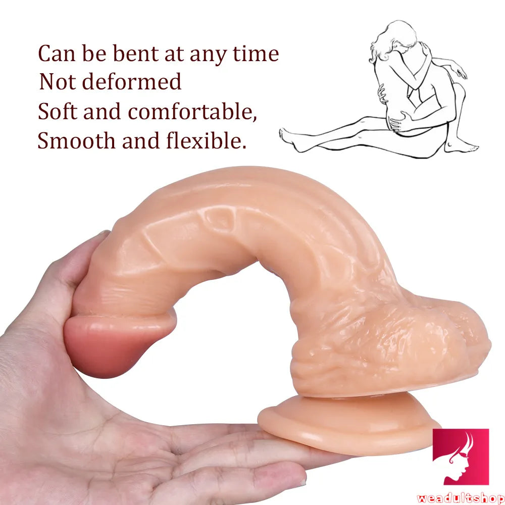 7.87in Realistic Dildo Sex Toy For Female Masturbation Penis