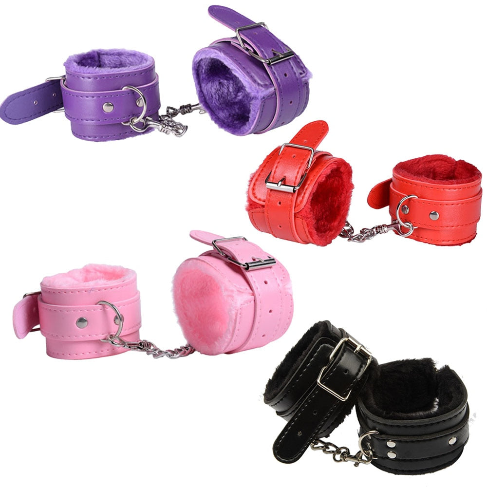 Adjustable BDSM Handcuffs Ankle Cuff - Adult Toys