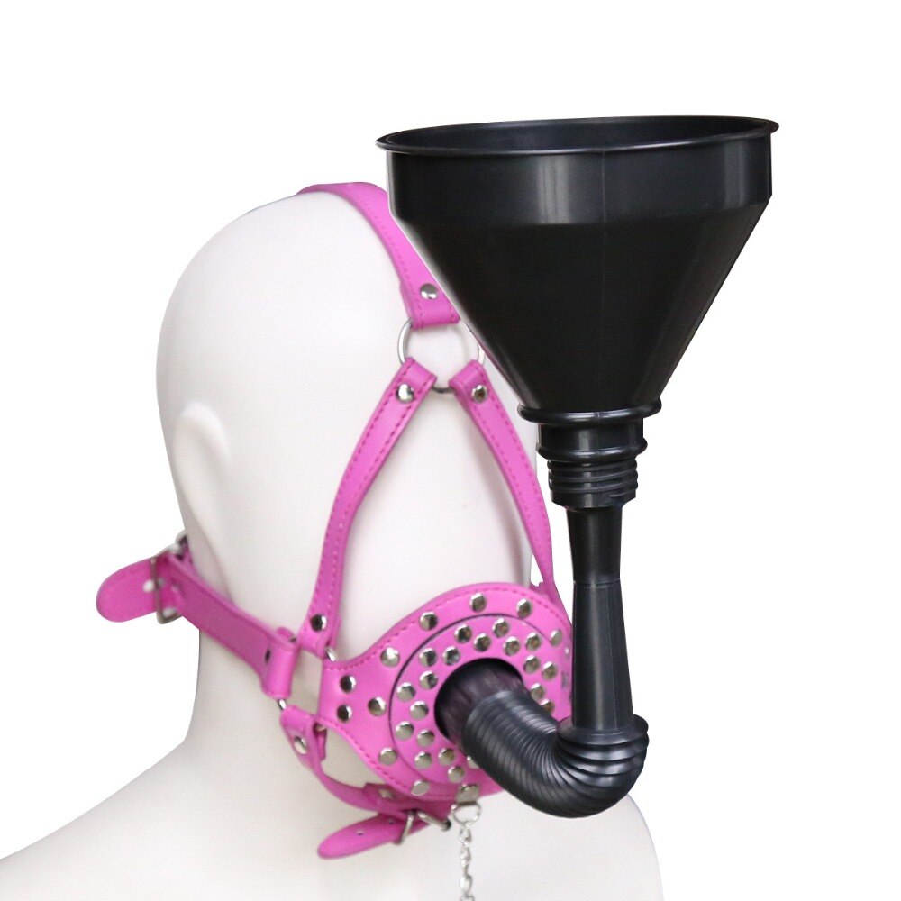 SM Masks Funnel Harness Head Cover - Adult Toys