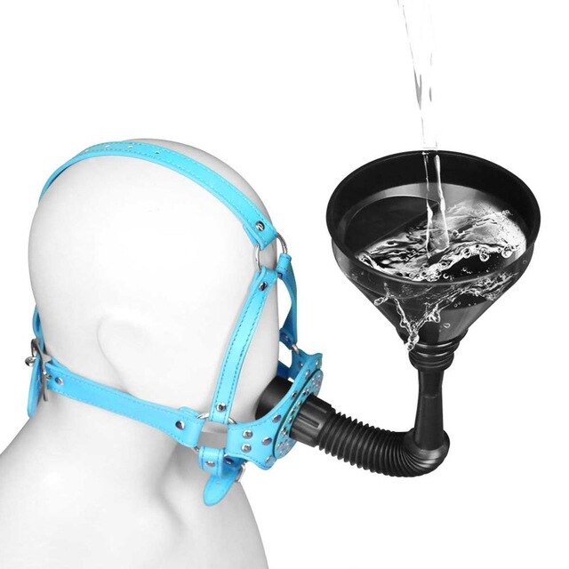SM Masks Funnel Harness Head Cover - Adult Toys