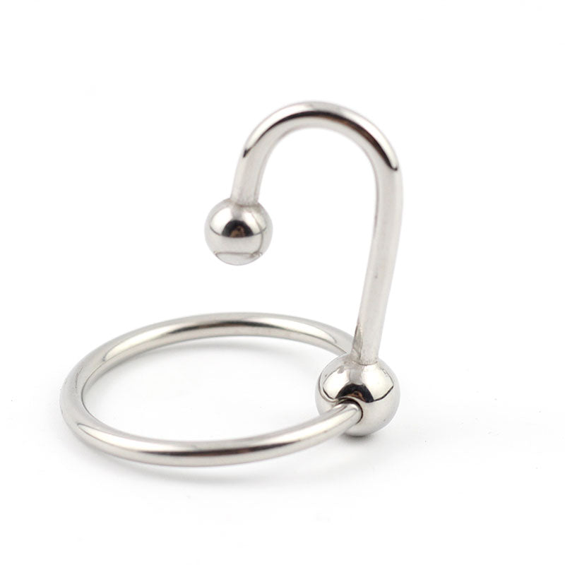 Urethral Plug With Glans Ring - Adult Toys 