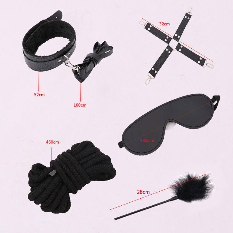 10 Pcs/set BDSM Sex Bondage Set - Adult Toys