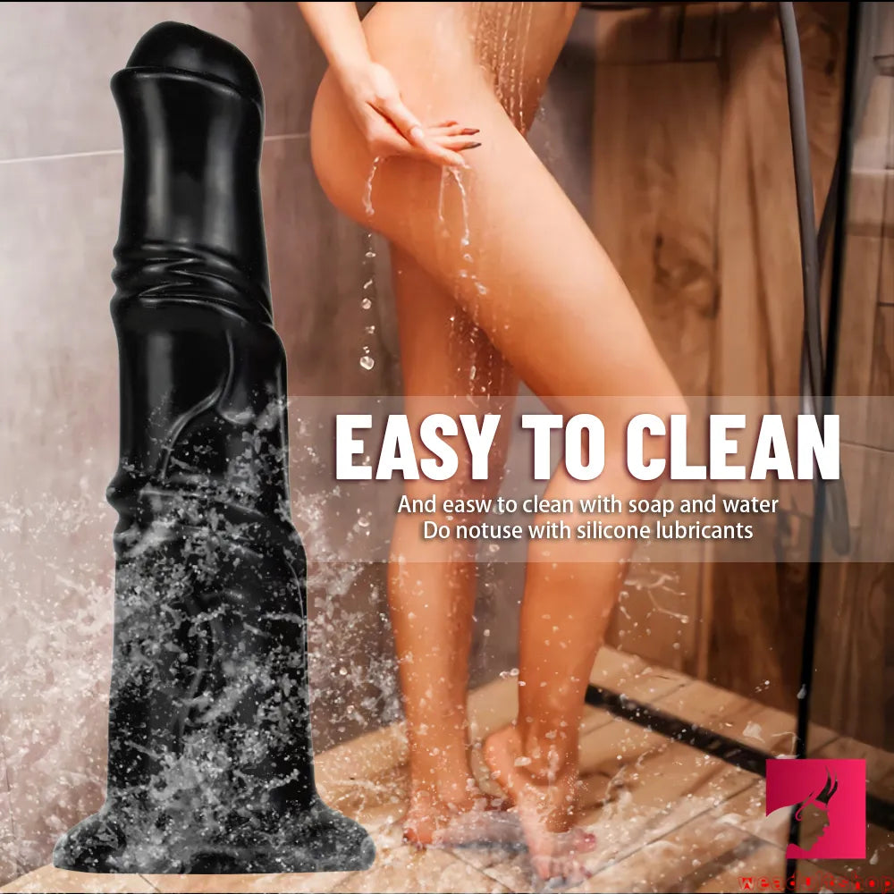 10.2in Women Sex Orgasm Horse Animal Dildo For Anal Play