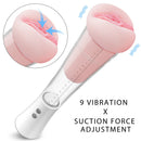 2IN1 Automatic Sucking Clamping Vagina Masturbation Penis Pump - Adult Toys 