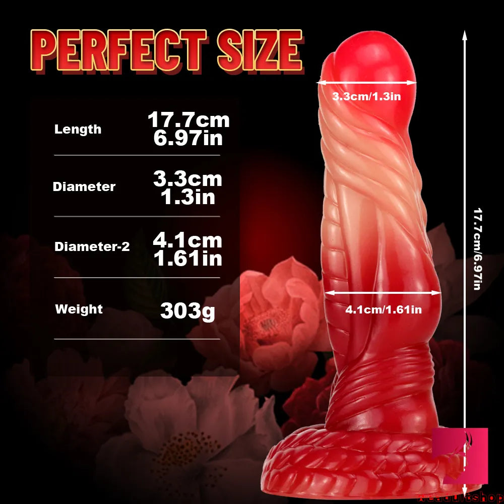 6.97in Fantasy Design Real Feeling Penis Dildo For Anal Play