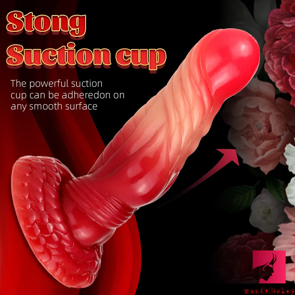 6.97in Fantasy Design Real Feeling Penis Dildo For Anal Play