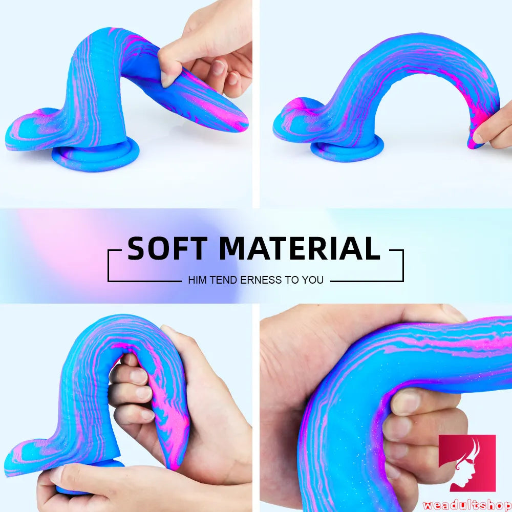 10.7 Extra Long Beer Colorful Adult Dildo For Anal Vaginal Sex