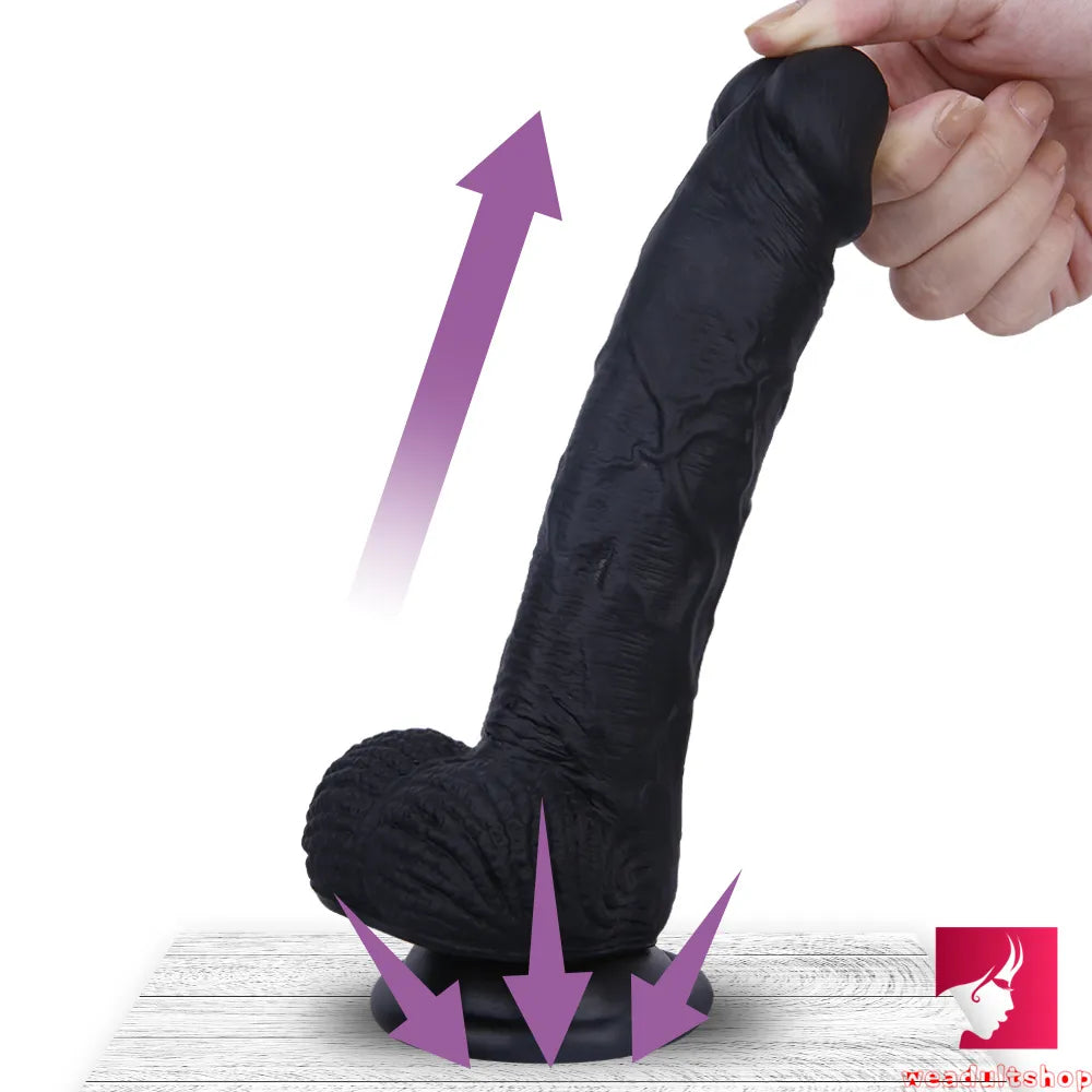7.87in Real Looking Adult Toy Skin Feeling Realistic Dildo Sex Toy