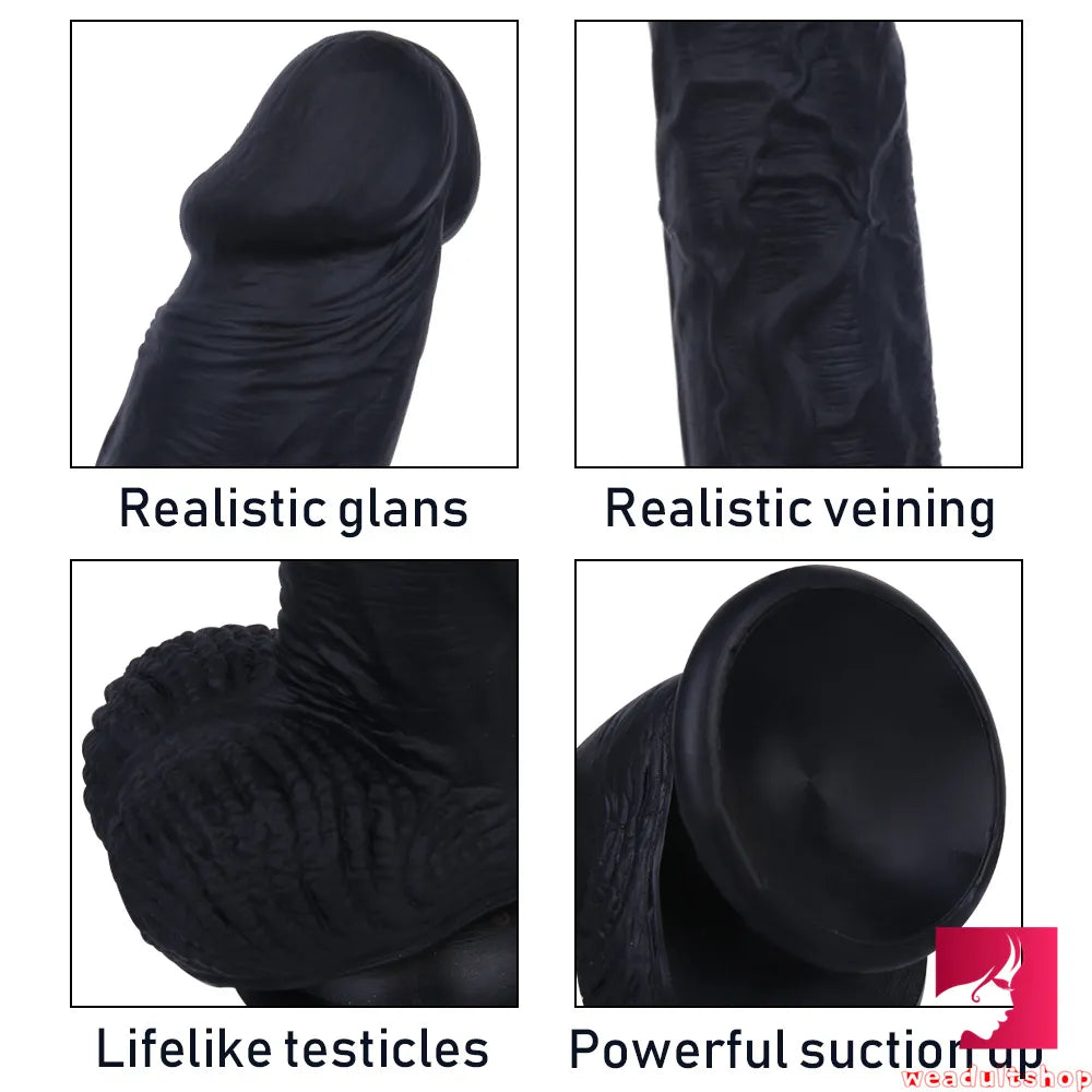 7.87in Real Looking Adult Toy Skin Feeling Realistic Dildo Sex Toy
