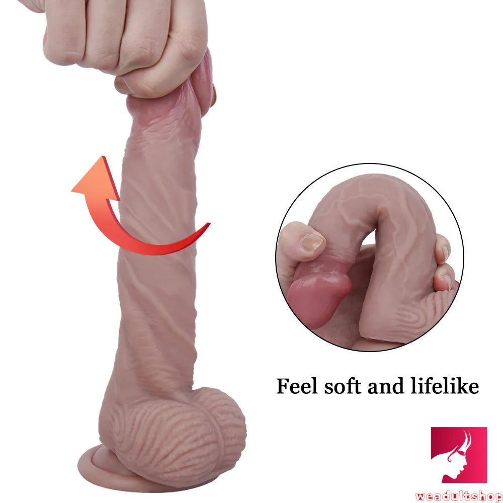 7.87in Real Looking Adult Toy Skin Feeling Realistic Dildo Sex Toy