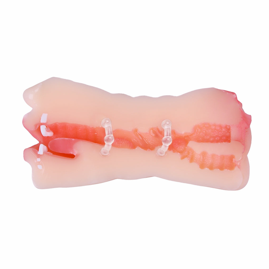 Life Like Guy Using Pocket Pussy Sale 3D Dual Sex Toy weadultshop