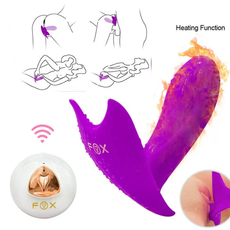 FOX Remote Control Dildo Vibrators Massage Vibrator - Adult Toys