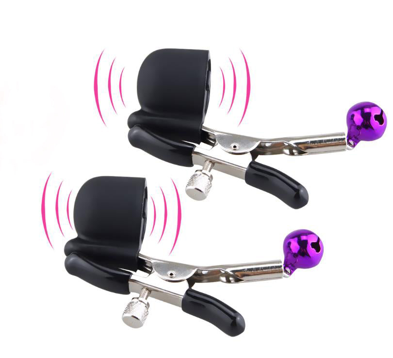 Vibrating Nipple Clip Sex Slave Breast Nipple Clamp Vibrating Nipple Clip Sex Slave Breast Nipple Clamp