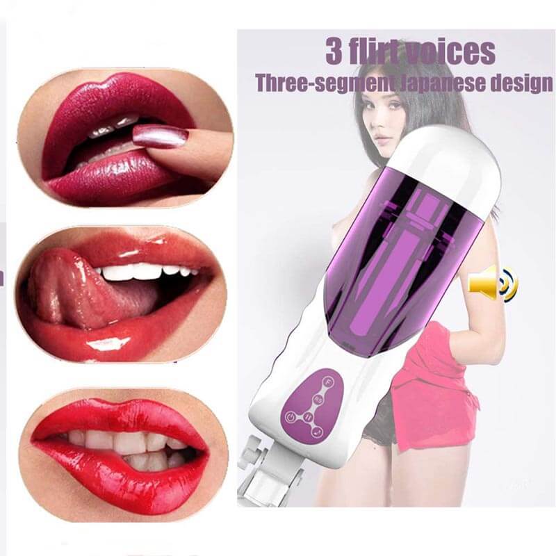 Realistic Pocket Masturbator Heating Mens Cock Stroker Toy - Adult Toys