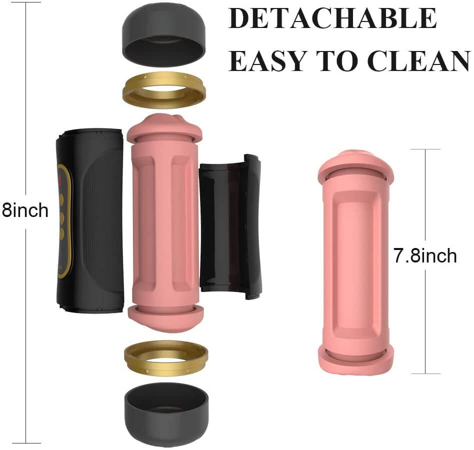 2In1 Masturbator 3D Realistic Vibrating Stroker With 2 Bullet Vibrators Best Sex Toys