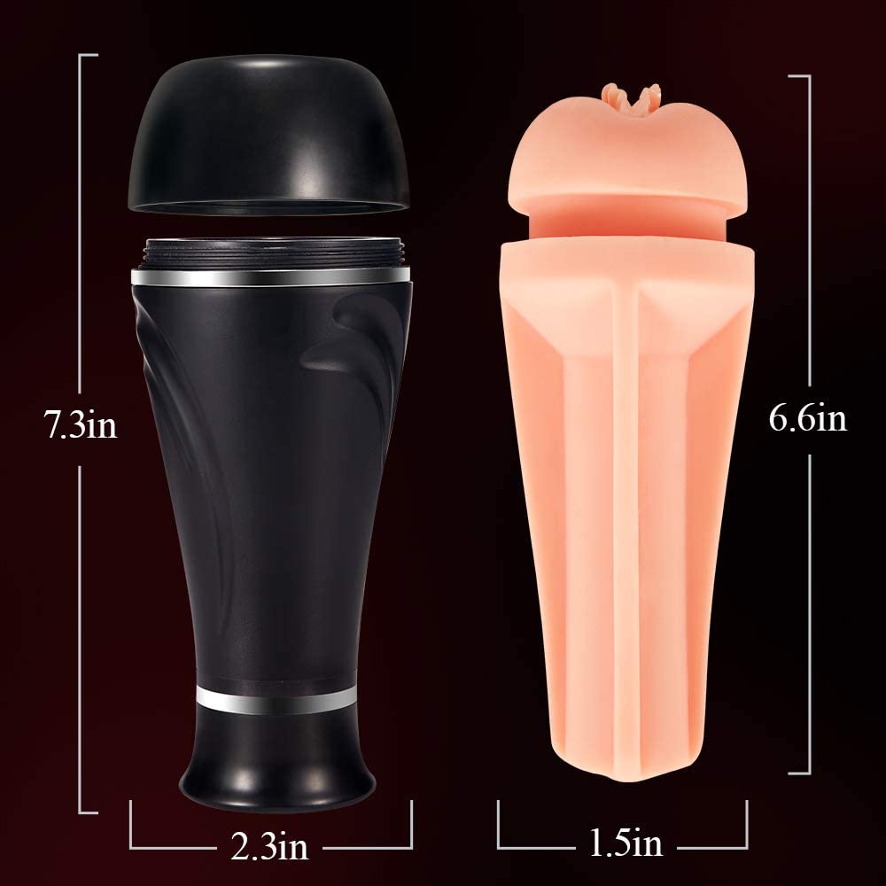 10 Vibrating Virgina Pussy Stroker Adult Sex Toy Best Sex Toys