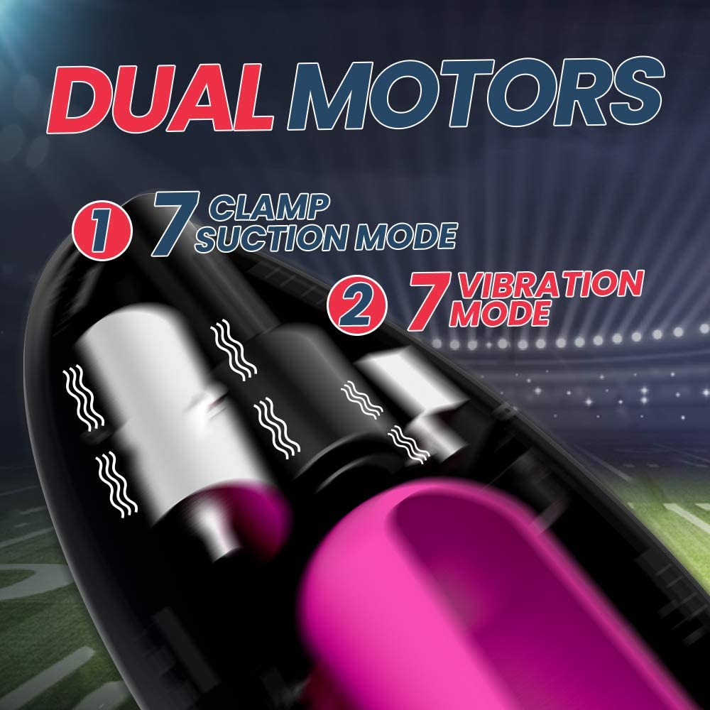 7 Clamping Vibration Modes Speedy Heating Oral Sex Toy Best Sex Toys