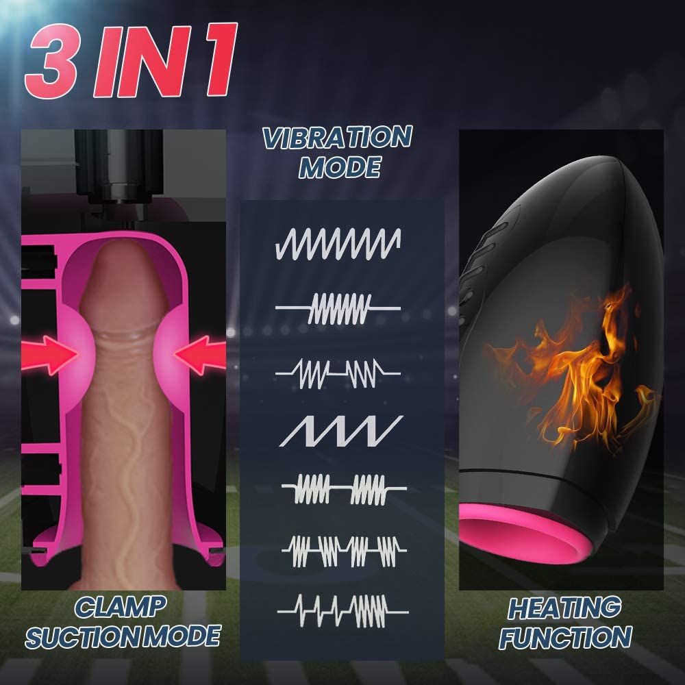 7 Clamping Vibration Modes Speedy Heating Oral Sex Toy Best Sex Toys