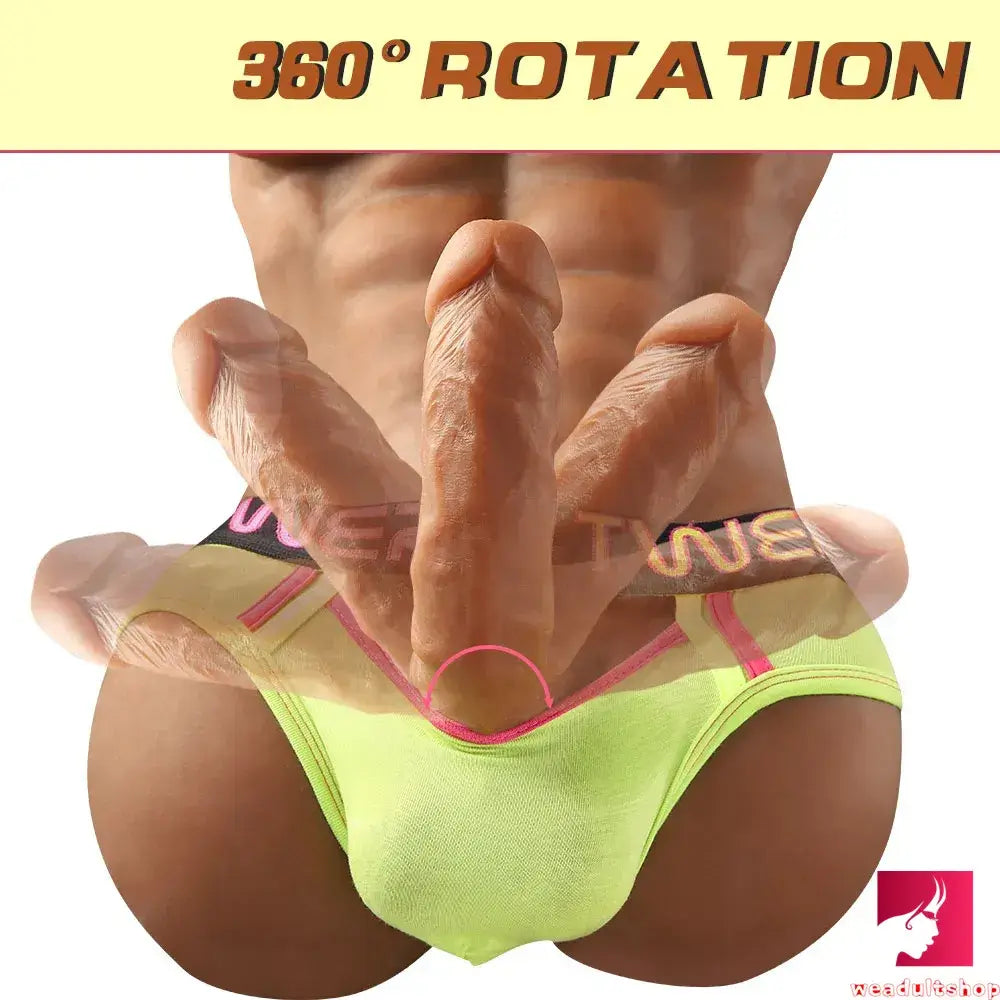 Tanned Muscle Male Sex Doll Torso With Big Dildo For Women Gay