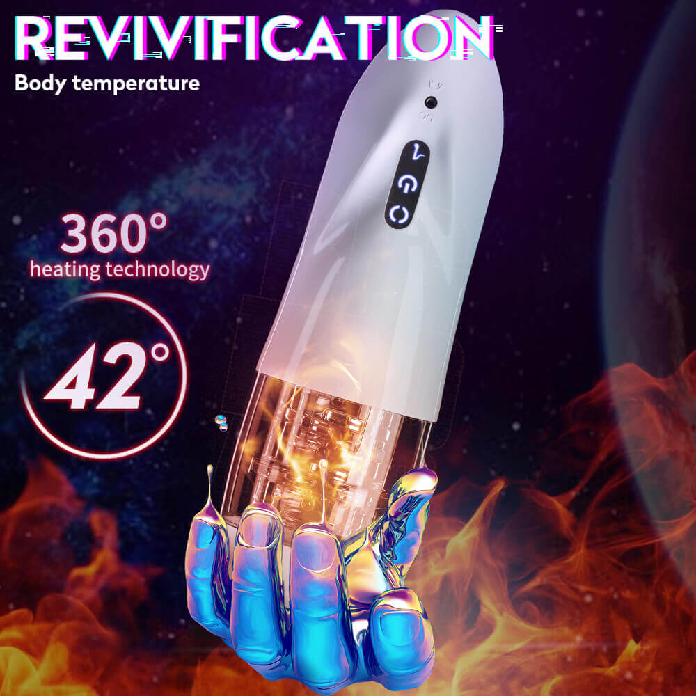 Hand Free Automatic Rotate Male Masturbation Cup weadultshop