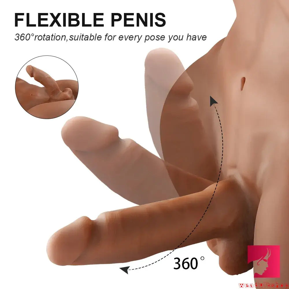 16.09lb Skinny Shemale Sex Torso Doll With Flexible Dildo