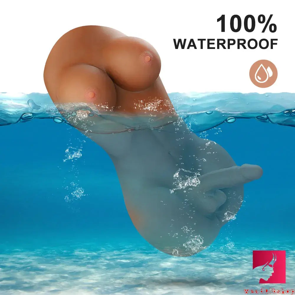 16.09lb Skinny Shemale Sex Torso Doll With Flexible Dildo