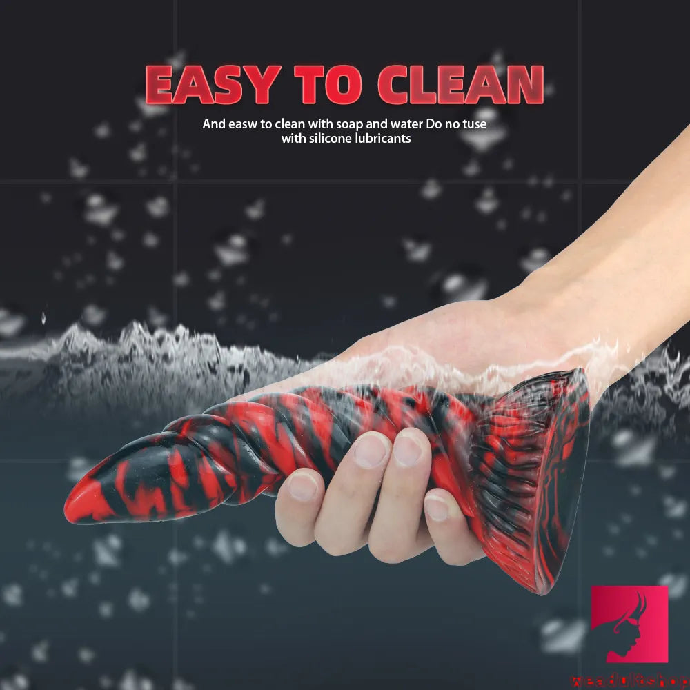 7.6in Mixed Colors Snake Animal Dildo Real Feeling Penis Toy