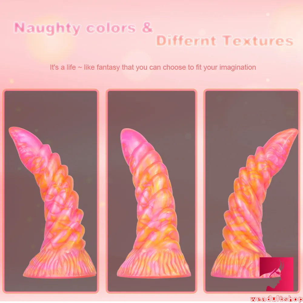 7.6in Mixed Colors Snake Animal Dildo Real Feeling Penis Toy
