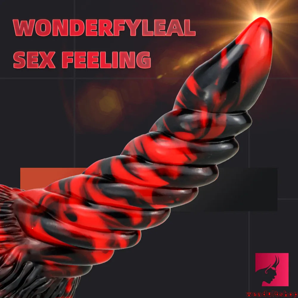 7.6in Mixed Colors Snake Animal Dildo Real Feeling Penis Toy