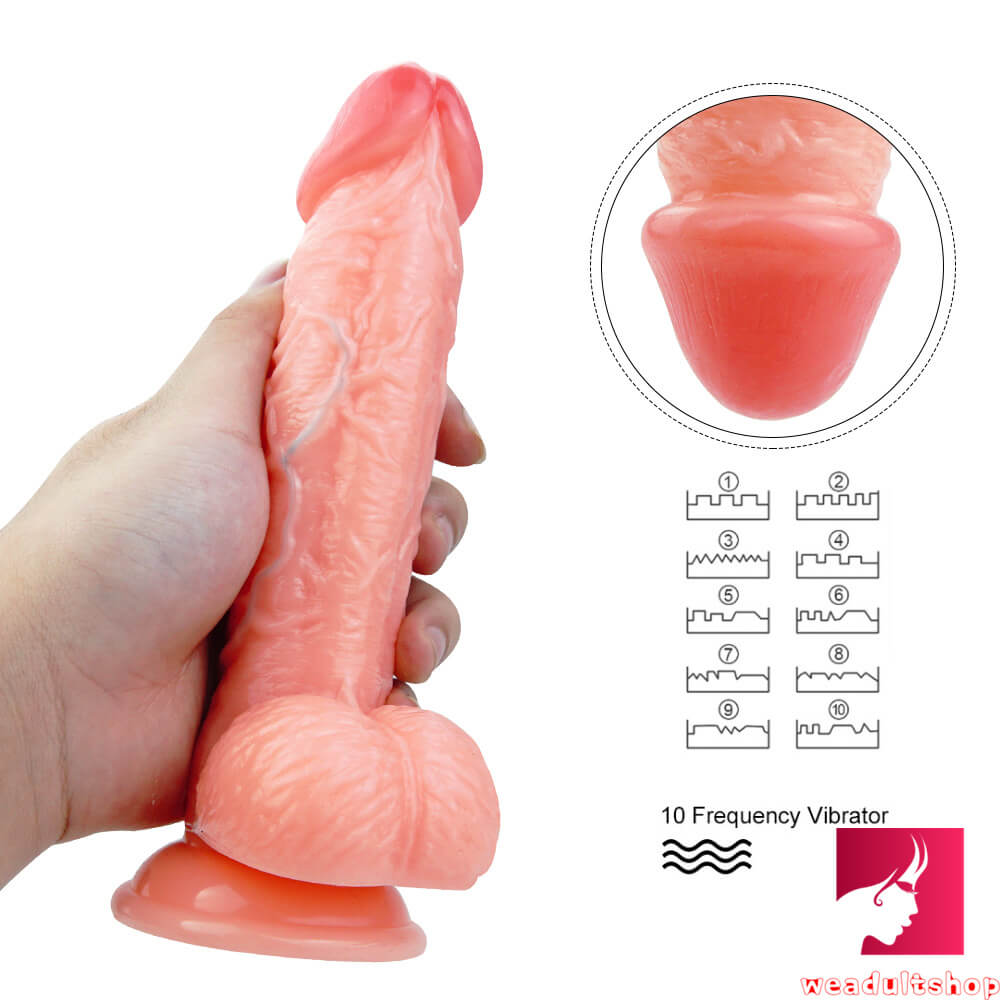 7.48in Soft Lifelike Waterproof Dildo Sex Toy For Women Men