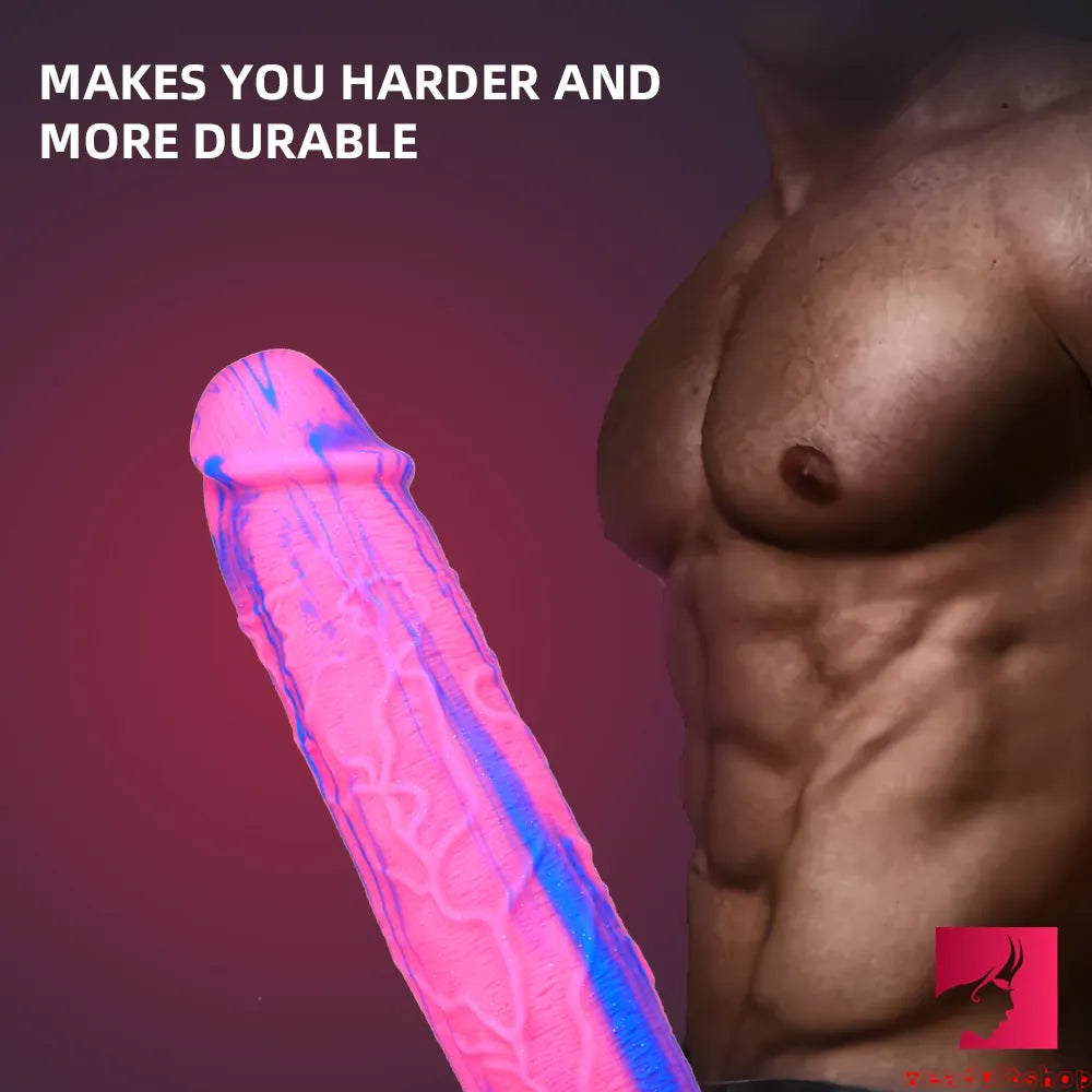 10.8in Huge Thick Colorful Lifelike Penis Dildo For Adult Women