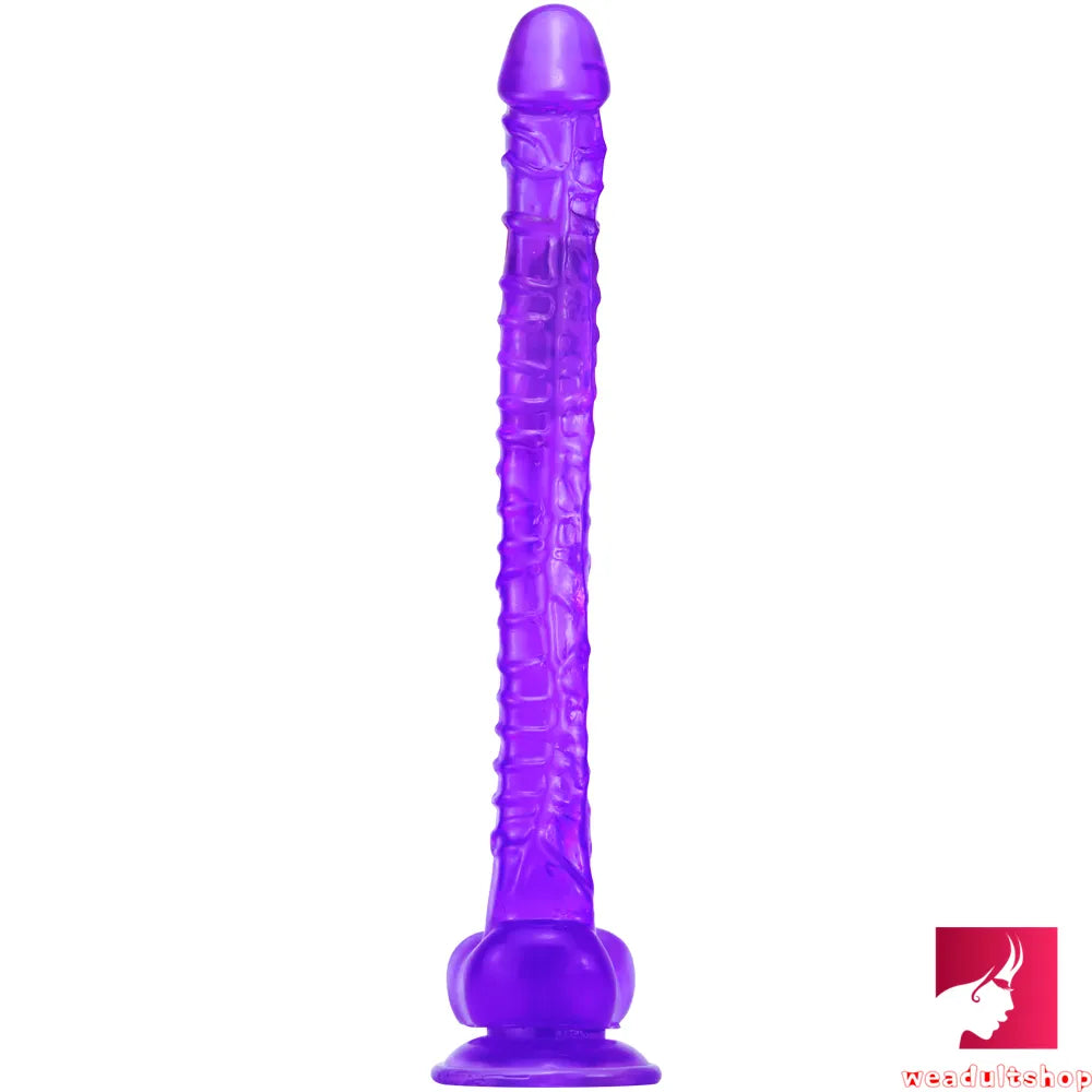 16.5in Super Long Big Dildo With Base For Hands-free Play