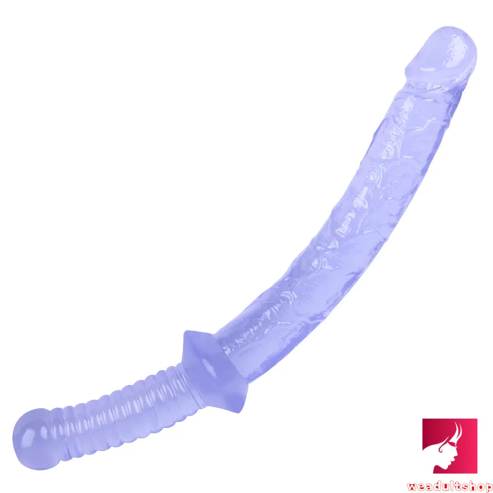 15.35in Realistic Sword Dildo With Handle For Women Masturbation