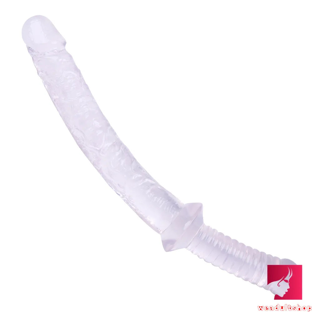 15.35in Realistic Sword Dildo With Handle For Women Masturbation