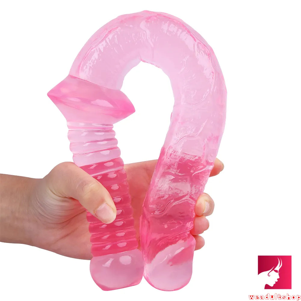 15.35in Realistic Sword Dildo With Handle For Women Masturbation