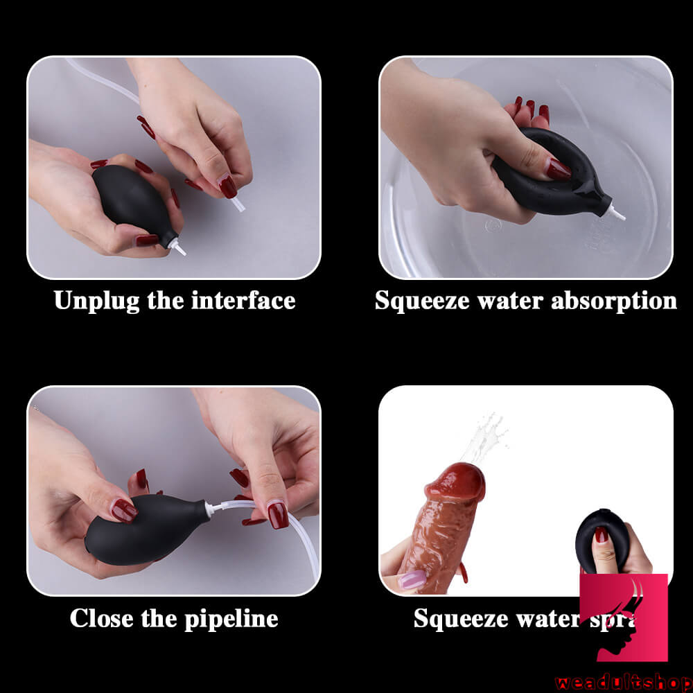 7.48in Women Men Play With Dildo Ejaculating Cumming Sex Toy