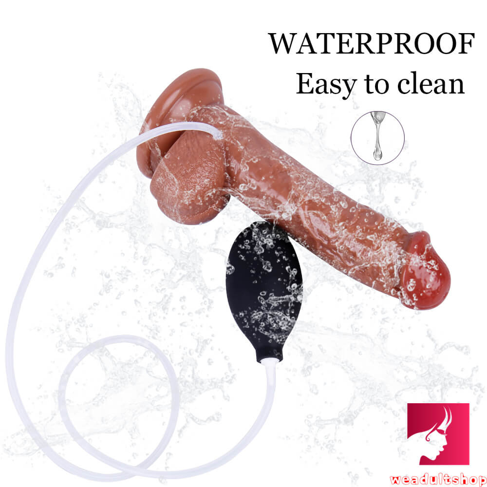 7.48in Women Men Play With Dildo Ejaculating Cumming Sex Toy