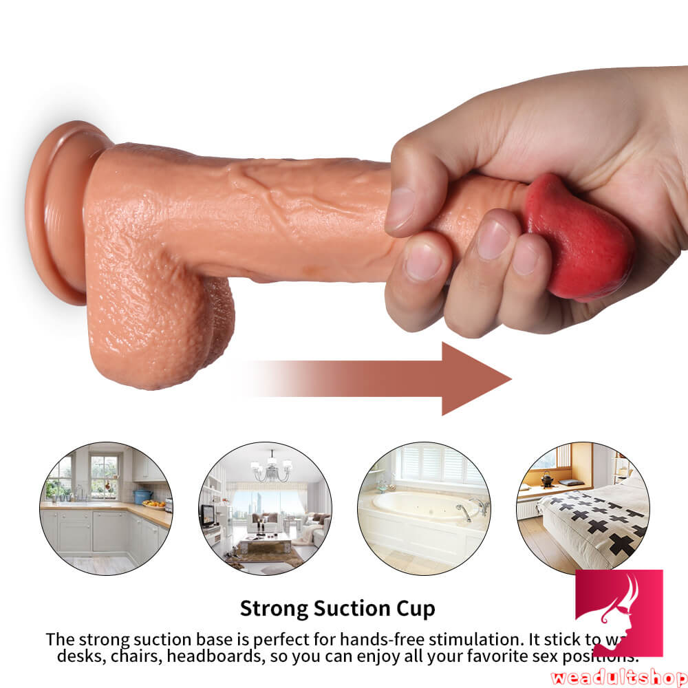 8.85in TPE 20 Frequencies Vibrating Electric Dildo Sex Toy