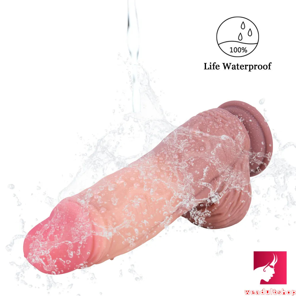 9.84in Couples Sex Playing Large Thick Dildo Adult Sex Toy For Woman