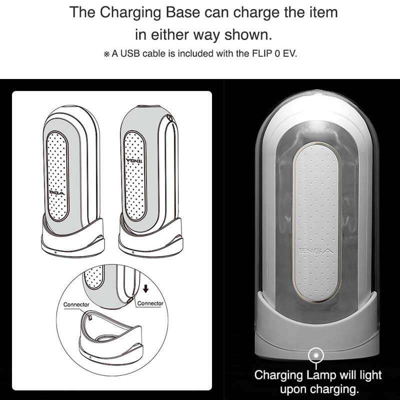 Tenga Flip Zero 3D Hole Japan Sex Toy Black White Cup - Adult Toys