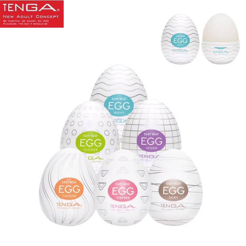 Tenga Eggs Sex Toy Deep Throat Masturbator - Adult Toys